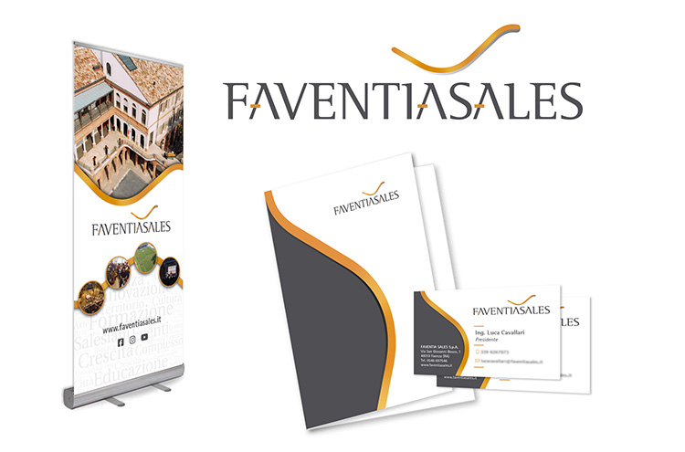 Logo e immagine per Faventia Sales spa