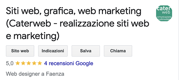 google caterweb recensioni
